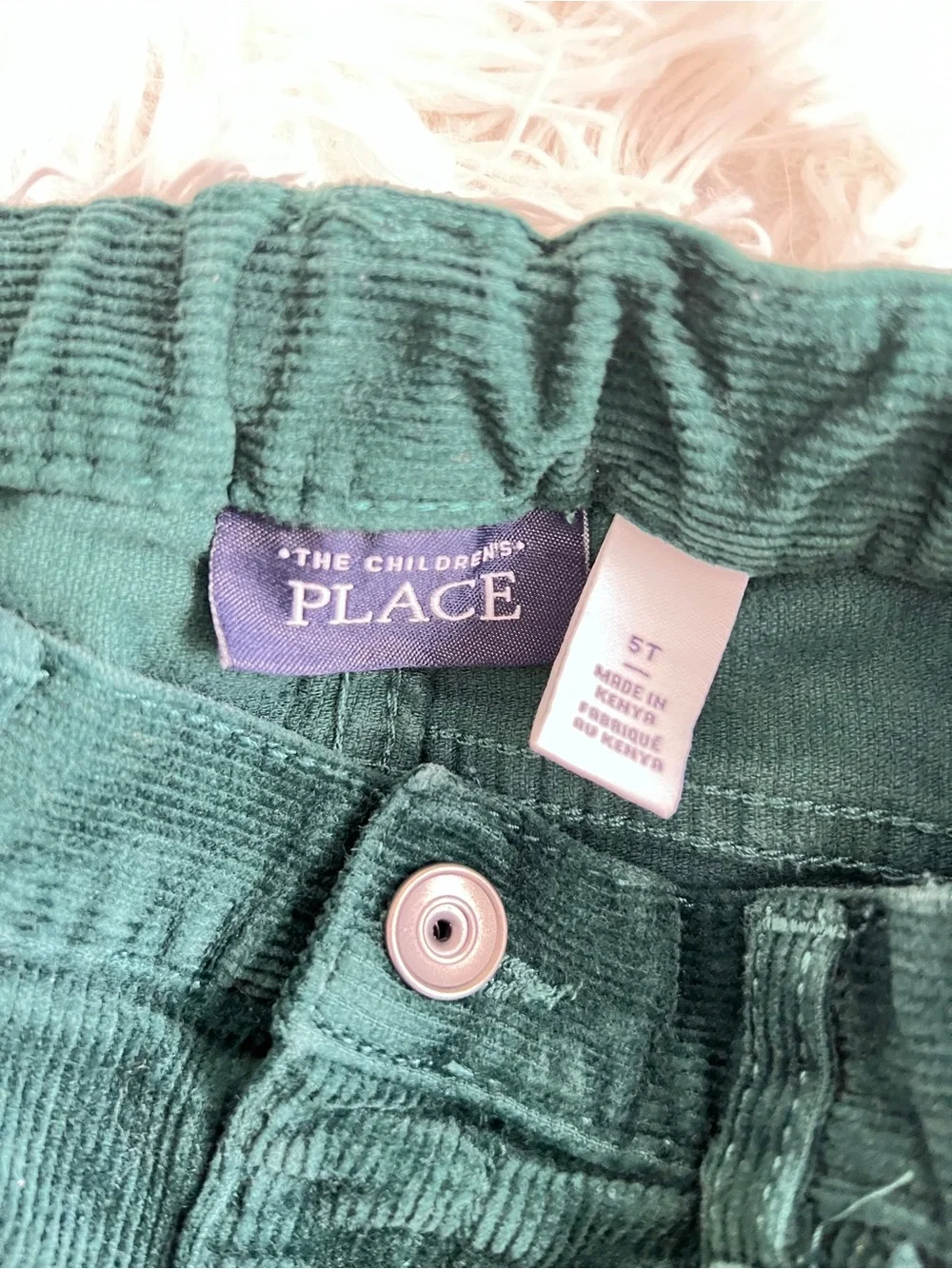 The Children's Place Teal Corduroy Kids' Pants